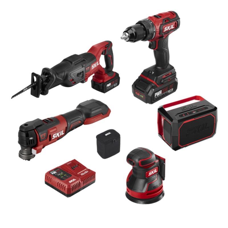 6-Tool Combo Kit, drill, tool, sander